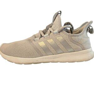 adidas Size 9 Women's Cloudfoam Pure Shoes Light Gray Silver